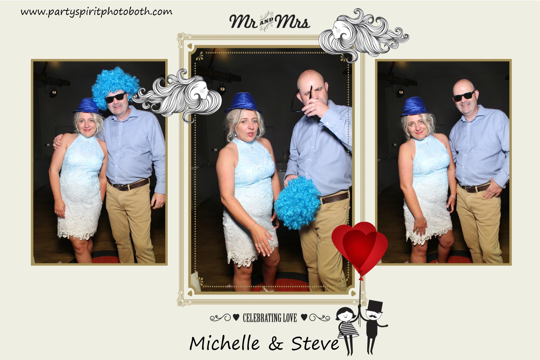 Michelle & Steve Wedding | View more photos from the event at gallery.partyspiritphotobooth.com/u/PartySpiritPhotoBooth/Michelle-Steve-Wedding